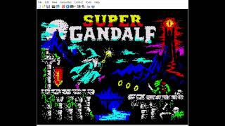 SUPER GANDALF: NEW ZX SPECTRUM PLATFORMER | 8X2 MULTICOLOR, SCROLLING & MUSIC