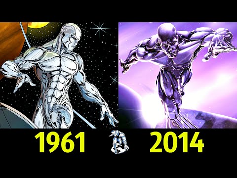 Видео: 😎 Серебряный Серфер - Эволюция (1961 - 2014) ! Кто Он Такой 😮?