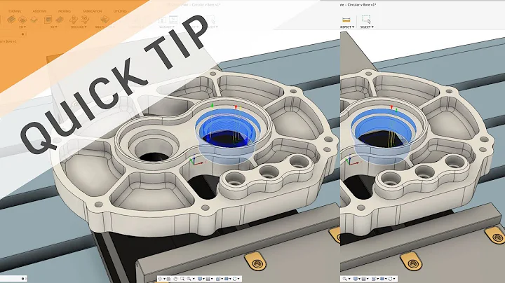 Autodesk Fusion 360 | Quick Tip: Bore Toolpath or Circular Toolpath?