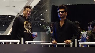 Munawar Faruqui & Rajat Bedi With Family Attends Ap Dhillon India Concert