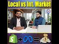 Difference between Local and International Market | Learn with Bilal