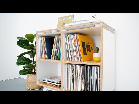 Vinyl Record Storage DIY 