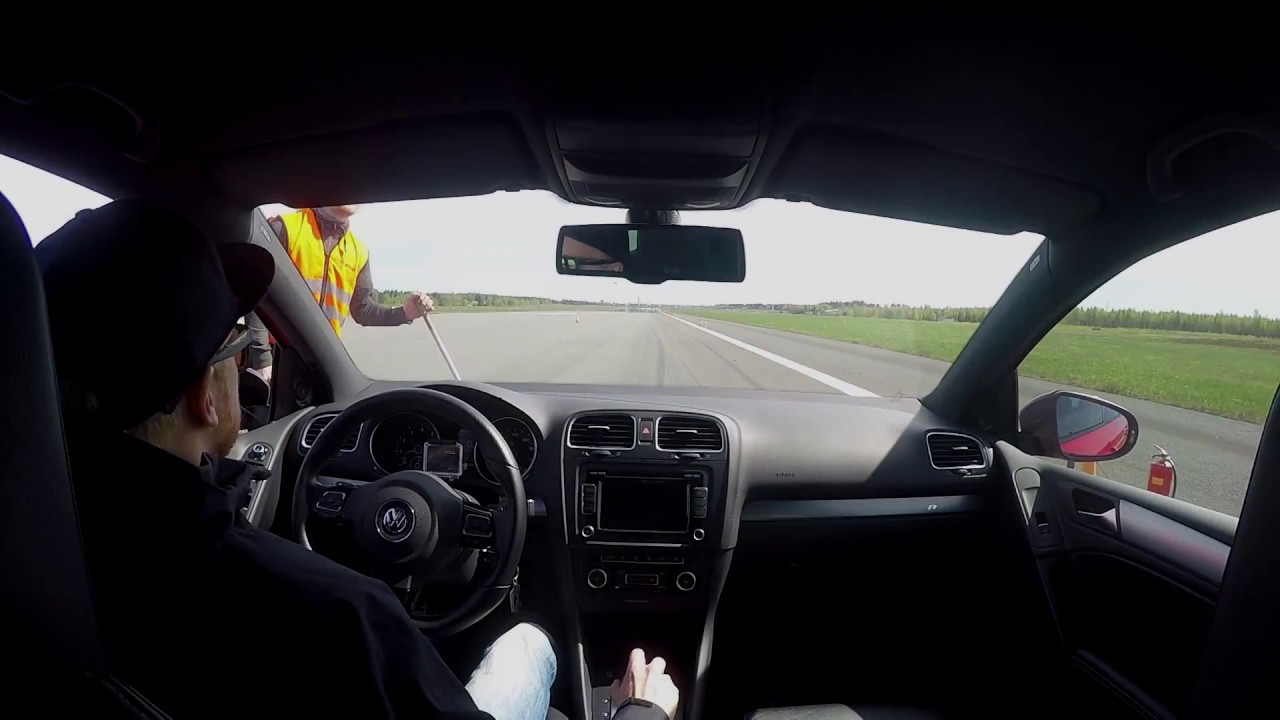 VW Golf MK6R 1mile run