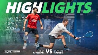 🇫🇷 Masotti v Chotrani 🇮🇳 | Hamburg Open 2026 | QUARTER FINAL HIGHLIGHTS