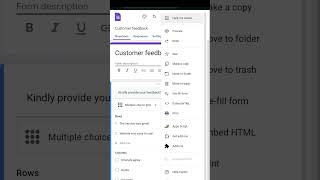 How to Make a Likert Scale in Google Forms