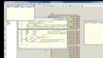 DEBUG PROGRAMA MPLABX CON PROTEUS