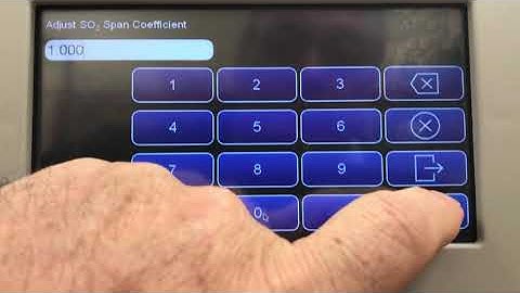 Thermo Scientific Model 450iQ H2S Menu