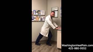 Stretching For Plantar Fasciitis -- Live Demonstration By Dr. Brandon Nelson