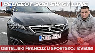 PEUGEOT 308 SW GT LINE 2016. | FRANCUSKI KARAVAN U SPORTSKOJ IZVEDBI - TheEngine #61