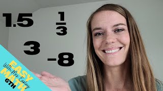 RATIONAL NUMBERS, INTEGERS, WHOLE NUMBERS [Classify with Venn Diagrams] 6th Grade Math