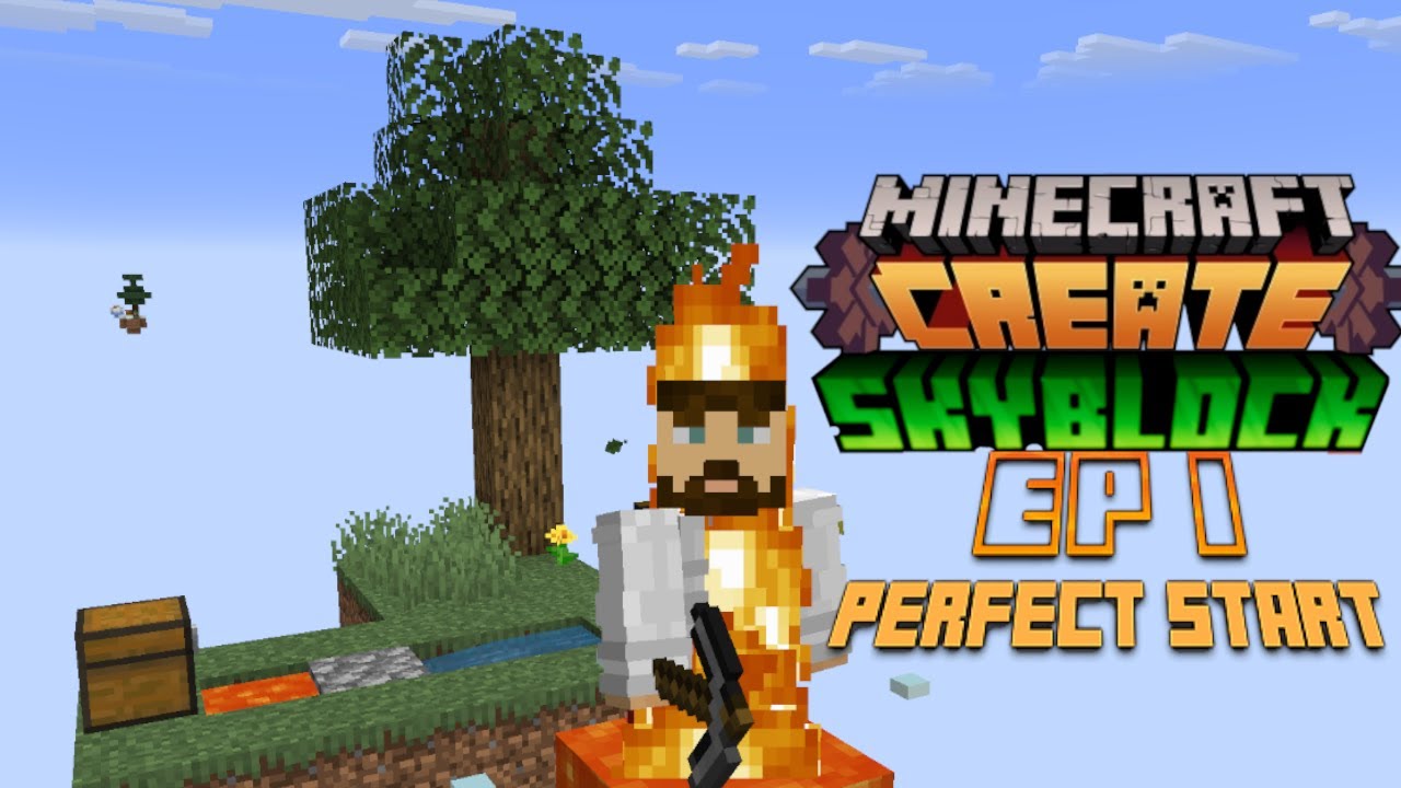How to get a perfect start in Minecraft Skyblock - YouTube