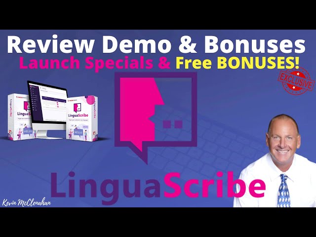 LinguaScribe Review | LinguaScribe | LinguaScribe Demo | LinguaScribe Bonuses | Lingua Scribe