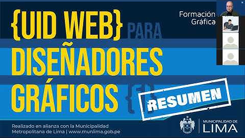 📝 Diseño Web para Diseñadores Gráficos, resumen de sesión 1 (Recursos en descripción del video)