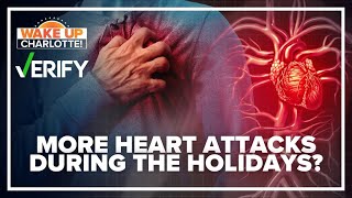 Yes, more heart attacks do occur during the holidays