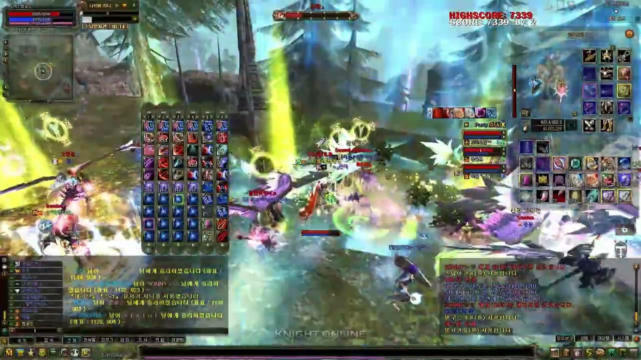 나이트온라인 꽁이의 힘을 보아라♪