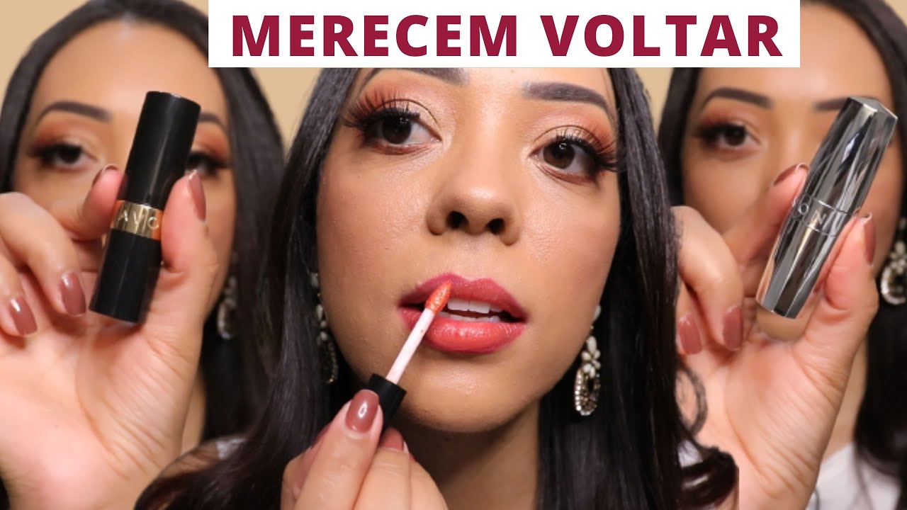 6 BATONS AVON DESCONTINUADOS QUE DEIXOU SAUDADES