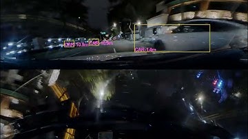 Front camera (AR0821 - 8M) Night in city