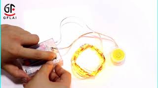 lights battery led operated string crafts fairy timer try decoration 3aa function