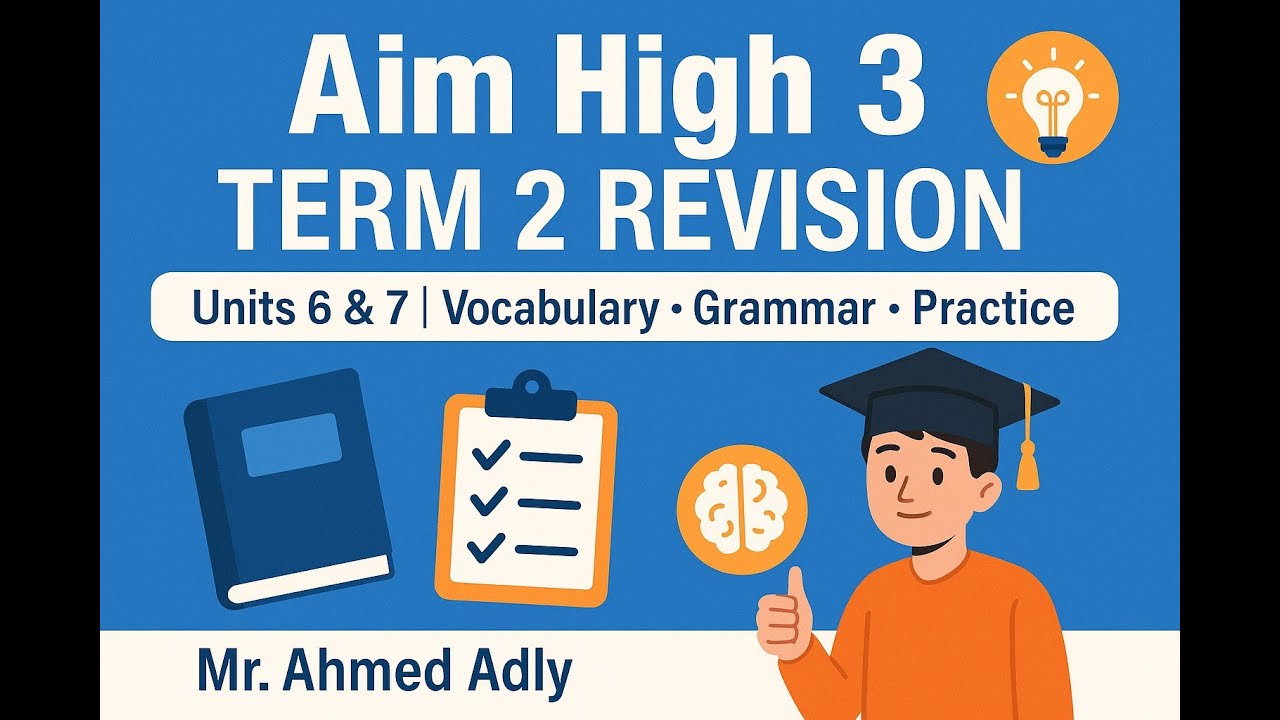 Aim High 3 – Term 2 Revision | Part 1: Unit 6 – Dialogue, Vocabulary & Grammar Practice