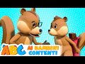 si si johny johny sî papà | rima di canzoni | Ai Bambini Contenti | All Babies Channel Italian