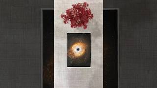 Creating the Stunning Helix Nebula | space art | acrylic art | painting #art #diy #space #galaxy
