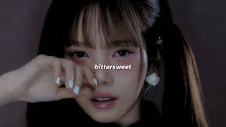 baby dont cry - bittersweet (sped up)