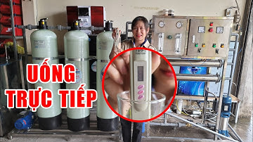 Hệ thống lọc nước uống trực tiếp công suất lớn cho công ty, trường học, lọc nước tinh khiết RO