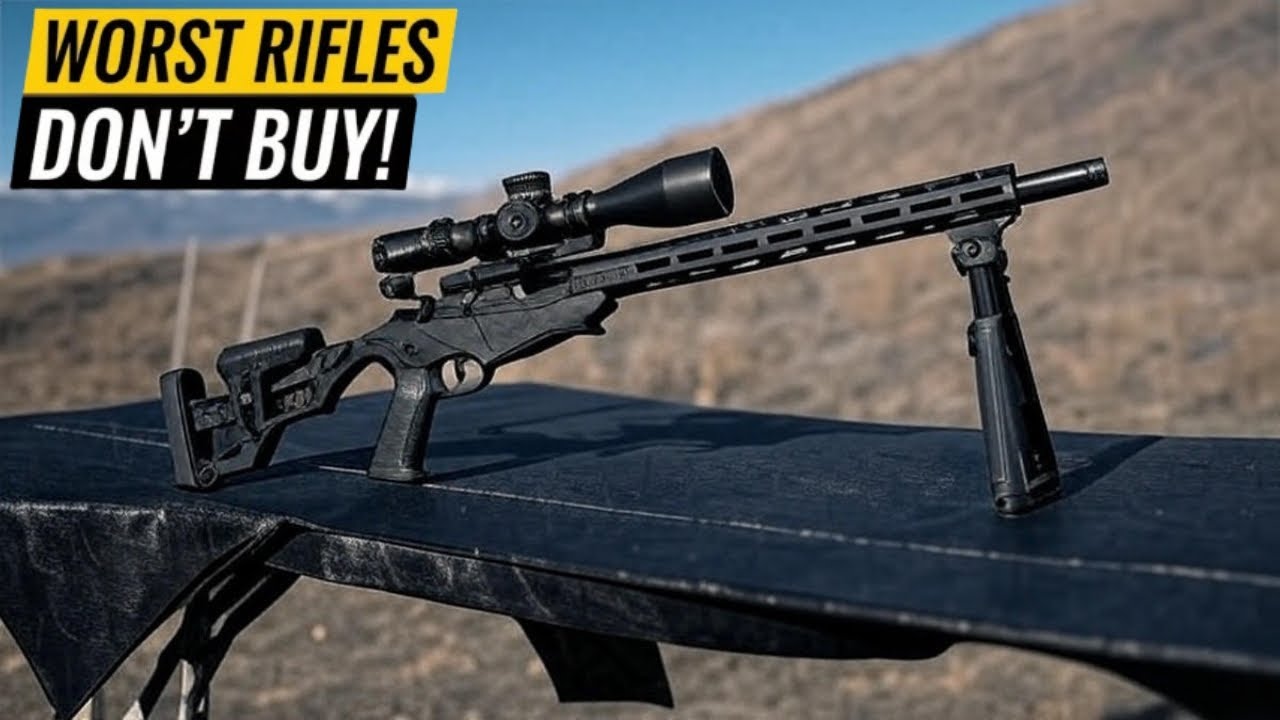 10 винтовок, о покупке которых стрелки пожалели в 2025 году | Избегайте этих неудачных винтовок!