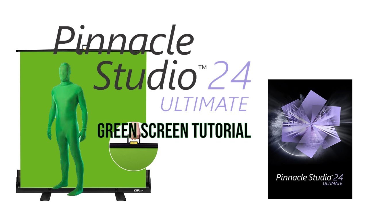 Green Screen Chroma Key in Pinnacle Studios 24 Ultimate 2021 The Best