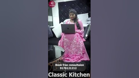 Middle Class-க்கு Perfect ஆன Modular Kitchen Setup😍| Classic Kitchen #Shorts