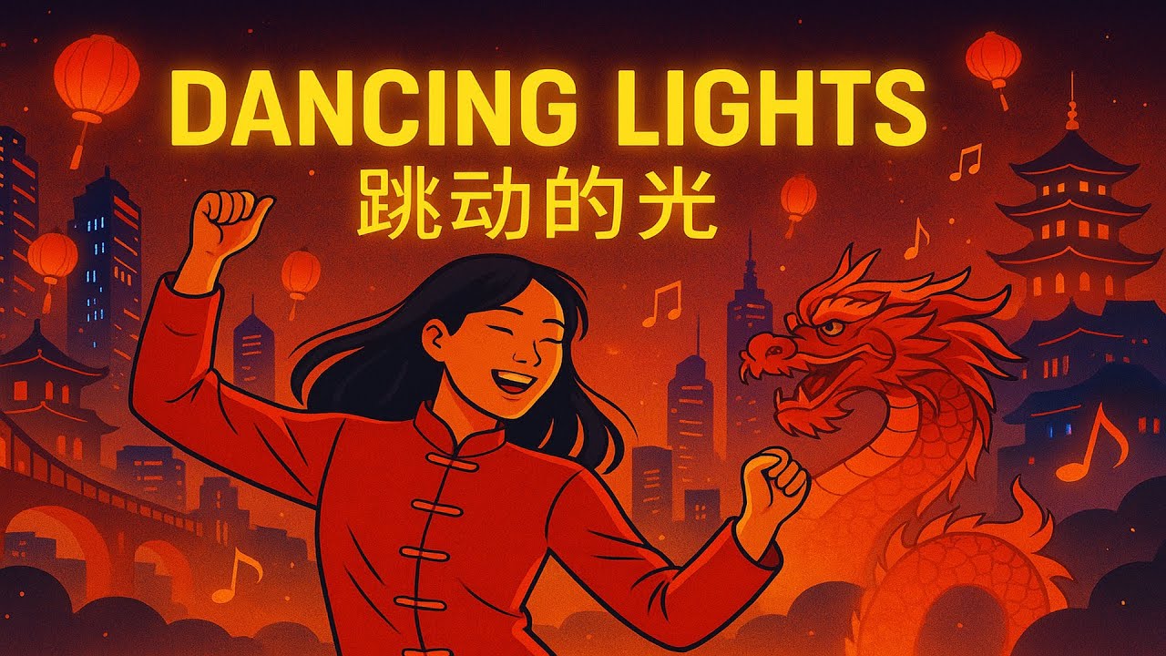 跳动的光 (Dancing Lights) – A Fusion of Tradition and Future | Chinese Pop 2025 🌸✨