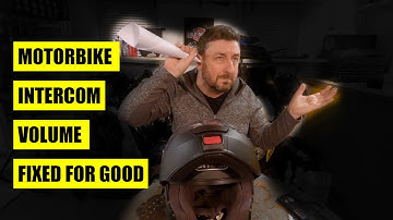 Motorbike Intercom Volume issue fixed for good