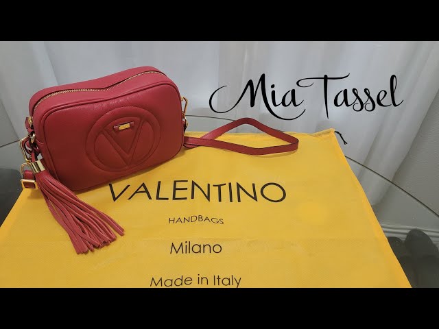 Valentino By Mario Valentino, Bags, Valentino By Mario Valentino Ink Blue  Made In Italy Mia Rock Leather Crossbody