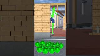 🍎 Too Many Apples, Little Zombie! 🧟‍♂️😂 #shorts #viral#sakuraschoolsimulator #fyp