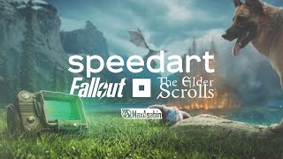 Fallout X The Elder Scrolls Making Of Photomanipulation In Photoshop