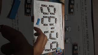 7 segment clock using ws2812b
