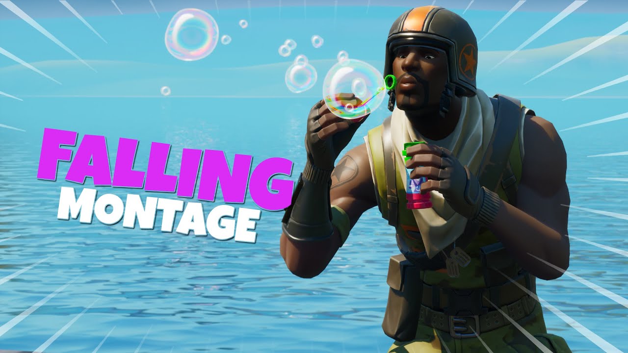 The BEST "FALLING" Fortnite Montage (Trevor Daniel)