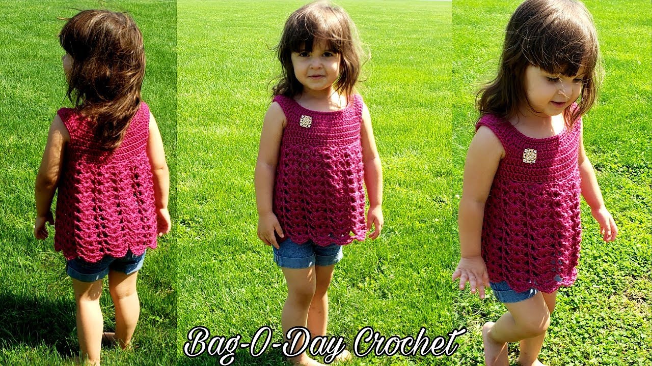 crochet top for girl