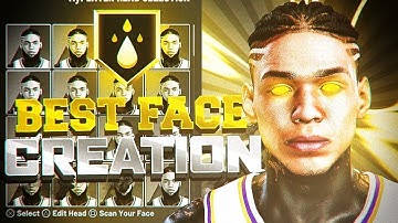 *NEW* BEST FACE CREATION ON NBA 2K20! CLEANEST BEST FACE CREATION | HOW TO LOOK LIKE A DRIBBLE G0D!