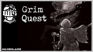 Grim Quest - Steam Demo - Rougelite Text-Based Dungeon Crawler RPG
