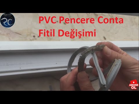 Video: Plastik pencerelerdeki contaların kendi elleriyle değiştirilmesi