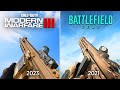 Call of duty mw iii vs battlefield 2042  physics and details comparison