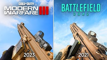 Call of Duty MW III vs Battlefield 2042 - Physics and Details Comparison
