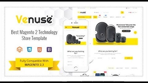 Venuse - Responsive Hitech/Digital Magento 2 Store Theme | Themeforest Templates