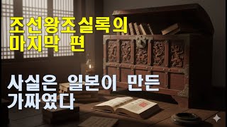 조선 최후 실록의 비밀