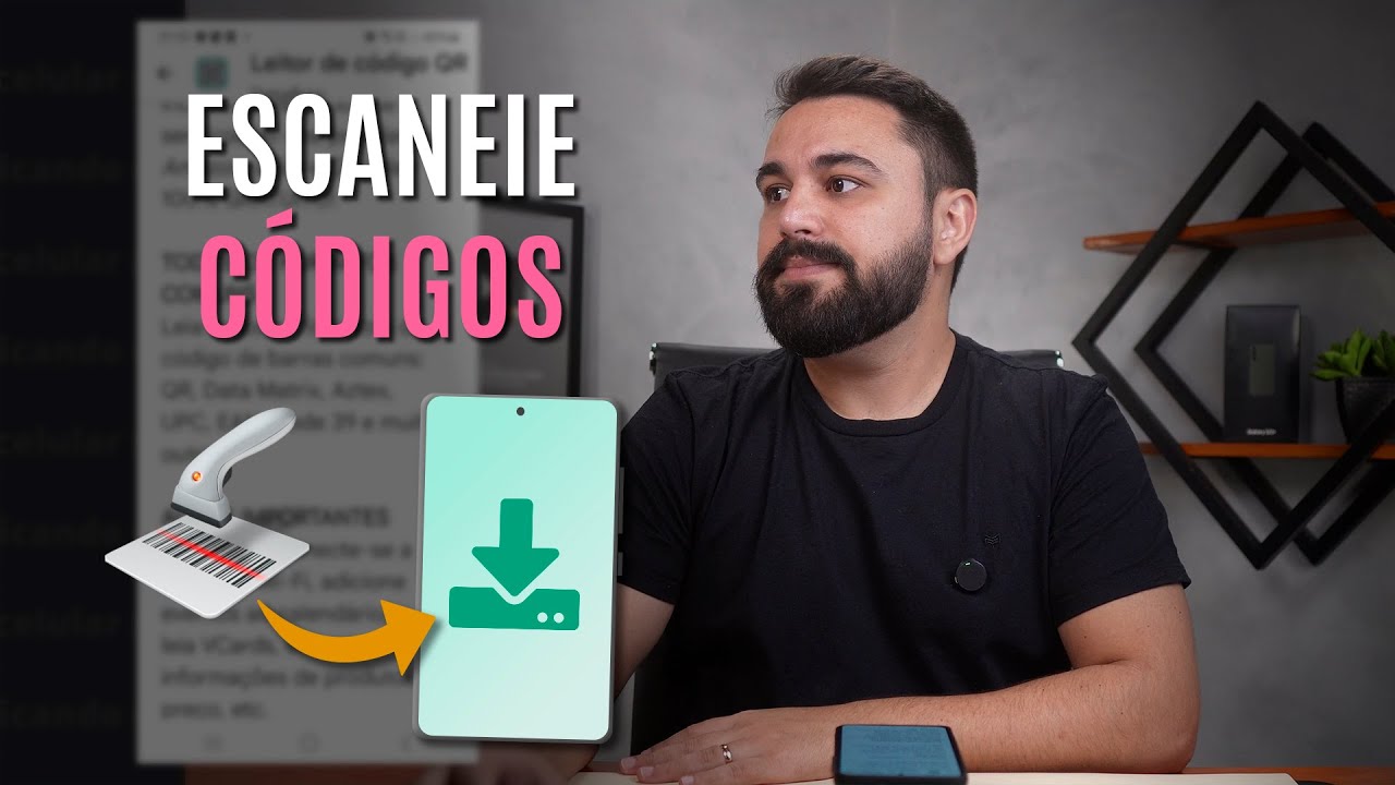COMO BAIXAR UM APLICATIVO LEITOR DE CÓDIGO QR CODE E CÓDIGO DE BARRAS NO CELULAR