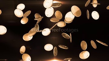 bitcoin background | bitcoin video background | crypto currency falling | crypto currency mining HD