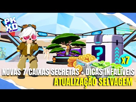 NOVAS CAIXAS SECRETAS COM DICAS INFALÍVEIS | ATUALIZAÇÃO SELVAGEM PARTE 2