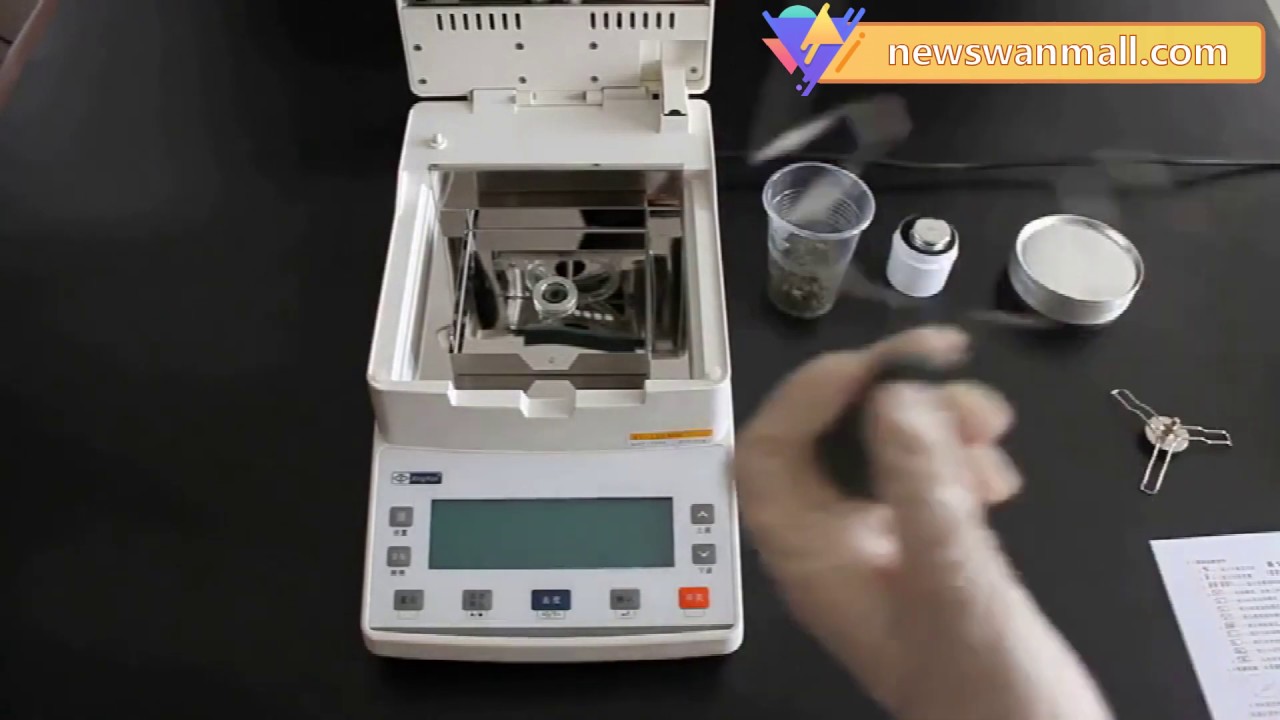 Laboratory Moisture Fast Analyzer For Food Grain Corn Flour Coffee Tabacco Paper Plastic Cereals