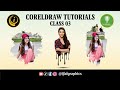 How to Design brush Effect in Coreldraw | How to design paint dripping effect in Coreldraw
